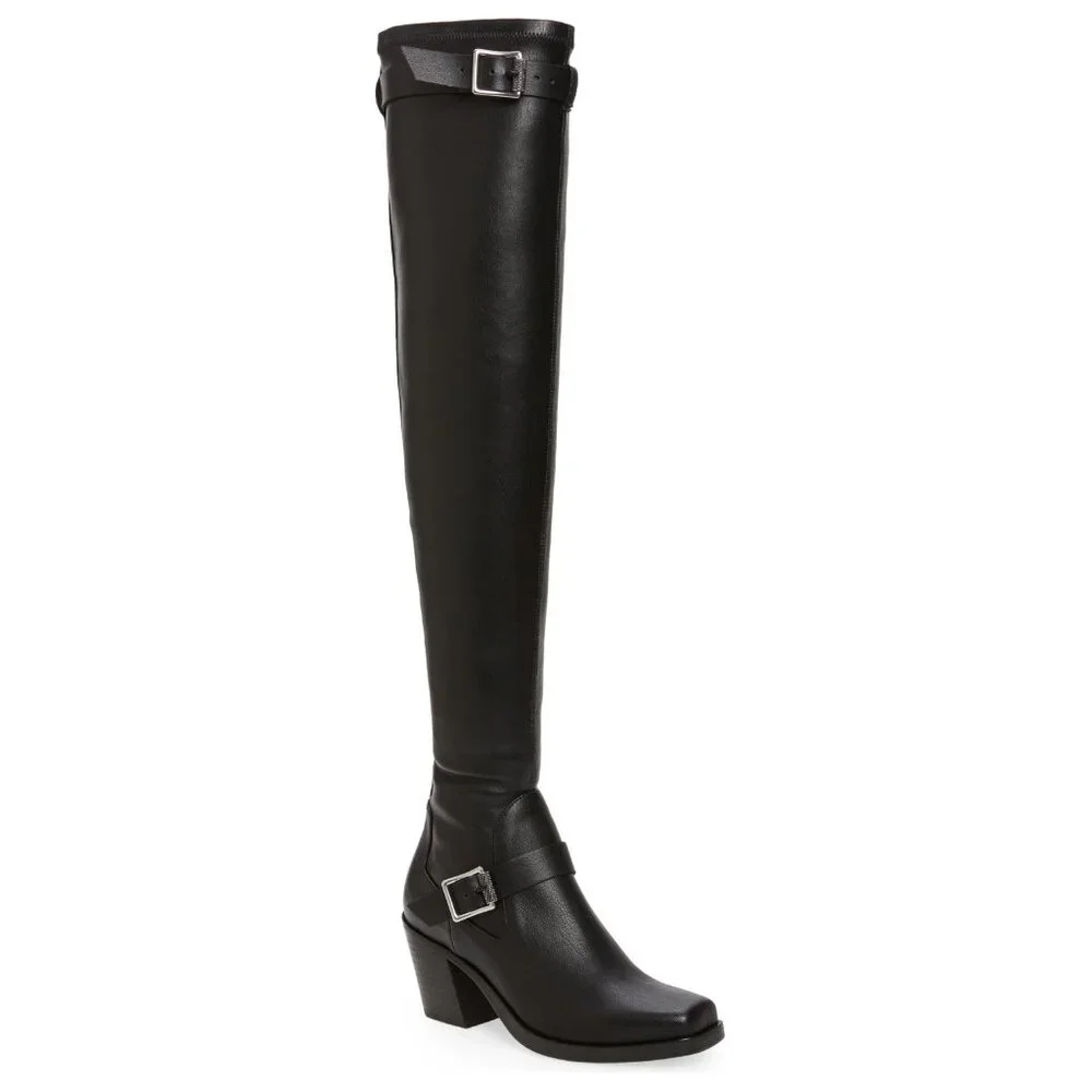 Rag & Bone Axis Thigh High Boots In Black